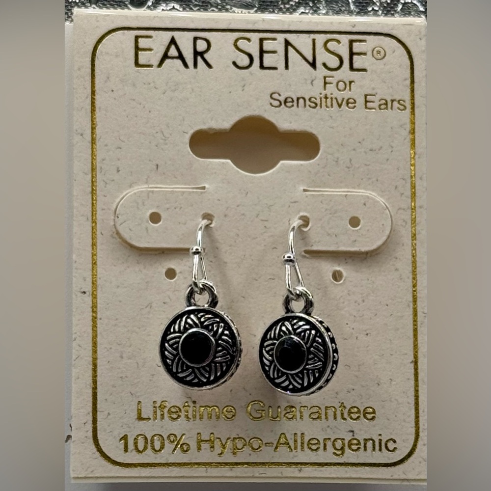 Ear Sense Silver Boho Dangle Earrings